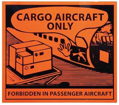 Transpal Cargo Aircraft Only Labels