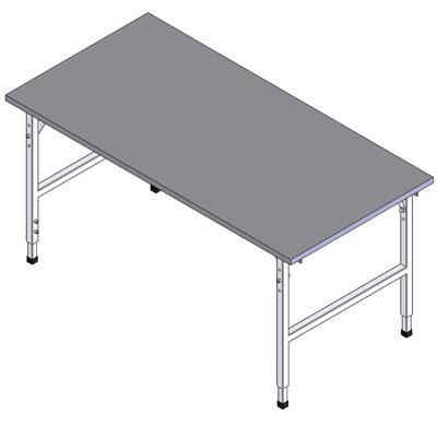 Packing Station Table, 160cm x 80cm x 70-92cm
