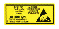 Anti Static Warning Labels