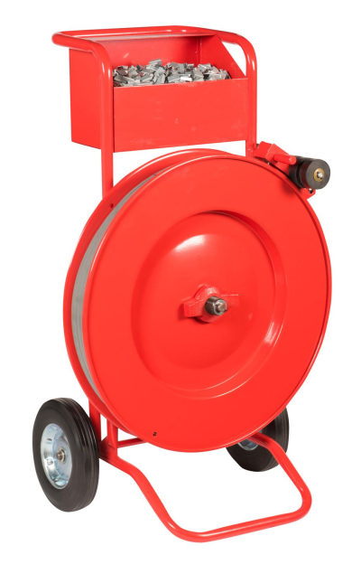 Heavy Duty Mill Wound Steel Strapping Dispenser Trolley - HDMW60
