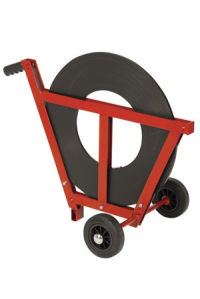 Narrow Aisle Ribbon Wound Steel Strapping Dispenser Trolley